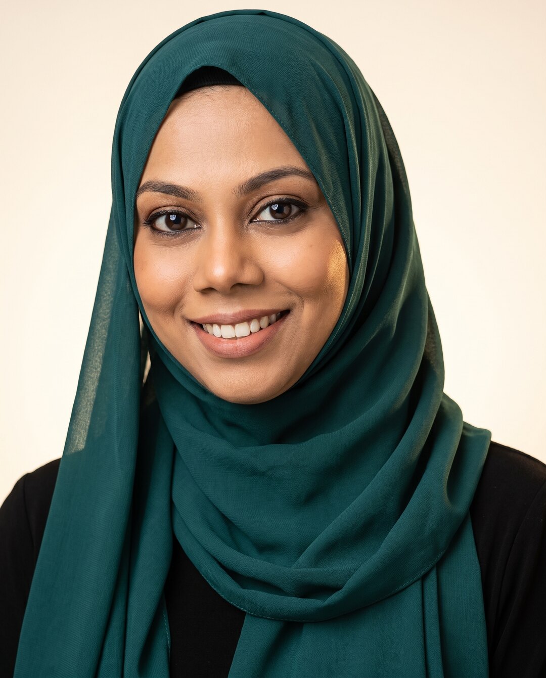 Ayesha Kashif, primary educator, an approved AI likeness